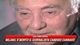 Milano, è morto Candido Cannavò