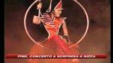 Pink, concerto a sorpresa a Nizza