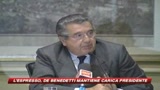 De Benedetti rimane presidente del gruppo L'Espresso