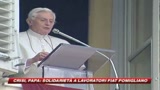 01/03/2009 - Il Papa sta con gli operai: tutelare loro e le famiglie
