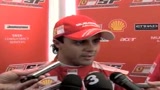 04/03/2009 - Massa prova la nuova Ferrari