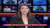 07/03/2009 - Cassino, Tir precipa da viadotto. Morto l'autista