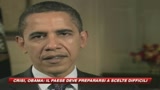 07/03/2009 - Crisi, Obama: Paese dovrà prepararsi a scelte difficili