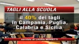 Tagli scuola, a settembre salteranno 37mila cattedre