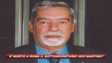 Lutto nel Pdl, è morto Ugo Martinat