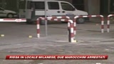 Rissa in locale milanese, arrestati due marocchini