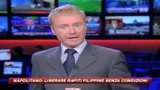Rapiti Filippine, Appello di Napolitano: Liberateli 