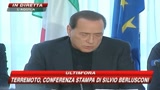 Terremoto Abruzzo, Berlusconi: niente aiuti dall'estero