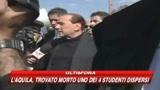 Sisma in Abruzzo, Berlusconi a sfollati: andate al mare