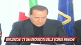 Abruzzo, Berlusconi: emergenza quasi finita