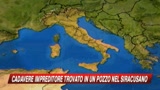 Siracusa, imprenditore trovato morto in un pozzo