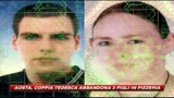 Abbandonano i figli in pizzeria e scompaiono 