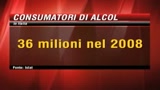 Allarme Istat: cresce il consumo di alcol in Italia