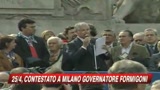 25 aprile, Formigoni contestato a Milano