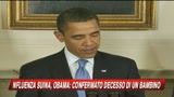 Febbre suina, Obama: La situazione è seria