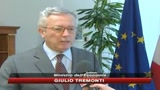 04/05/2009 - Crisi,Tremonti a Franceschini: Governo ha agito bene
