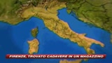 07/05/2009 - Firenze, uomo trovato morto in un magazzino