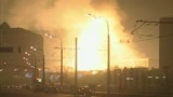 10/05/2009 - Mosca, esplode tubatura del gas: fiamme alte 200 metri