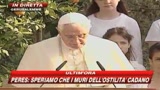 11/05/2009 - Il Papa: Sicurezza, giustizia e pace inseparabili