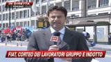 Fiat, metalmeccanici in piazza a Torino