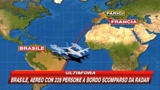 01/06/2009 - Aereo Air France scompare da radar al largo del Brasile