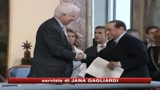 03/06/2009 - Berlusconi: Non mollo, devo portare avanti il paese 
