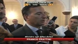 Europee, Frattini: Soddisfatti sia per Pdl che per Ppe