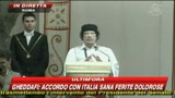 11/06/2009 - Gheddafi: Nulla potrà risarcire il sangue dei libici
