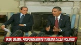 Iran, Obama: profondamente turbato dalle violenze