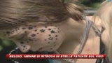 Si addormenta e si ritrova 56 stelline tatuate sul viso