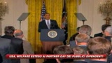 Usa, Welfare esteso ai partner gay dei pubblici uffici