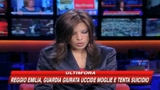 01/07/2009 - Reggio E., guardia giurata uccide moglie e si spara