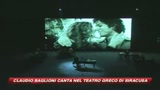 Claudio Baglioni canta nel teatro greco di Siracusa