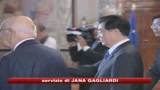 Napolitano a Hu Jintao: Attenzione ai diritti umani