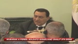 Mubarak a Peres: il soldato israeliano Shalit sta bene