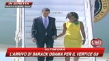 G8, a Roma è il giorno di Barack e Michelle 