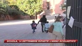 Scuola, dal 14 settembre si torna in classe