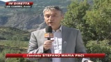 Il papa a Les Combes con il gesso. Nessun problema