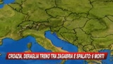 Croazia, deraglia un treno: sei morti