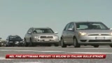 Finalmente vacanze, 8 mln d'auto nel weekend