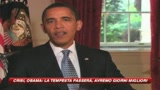 01/08/2009 - Crisi, Obama: tempesta passerà, avremo giorni migliori