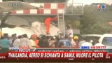 Thailandia, aereo cade su torre di controllo: 1 morto