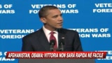 Afghanistan, Obama: Vincere non sarà facile né veloce