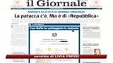 Stampa, Fini: basta veleni. Ma Berlusconi cita l'Unità