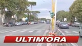Roma, polizia sgombera edifcio, bloccata via Salaria