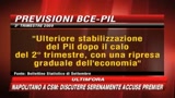 Crisi, Bce: Finita la caduta del Pil, ripresa graduale