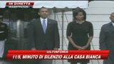 11 settembre 2009: un minuto di silenzio alla Casa Bianca