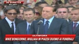 12/09/2009 - Addio Mike, Berlusconi: Era un uomo buono e giusto