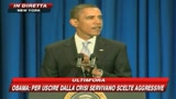 Crisi, Obama: Mai più gli ecessi del passato