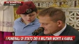 21/09/2009 - La preghiera del parà ai funerali dei caduti di Kabul
